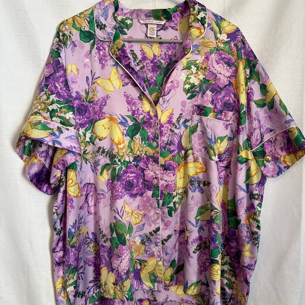 Victoria's Secret Silk Pajama Set